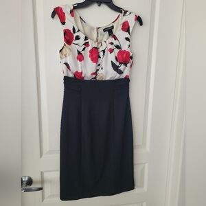 White House Black Market Rose Cocktail Dress